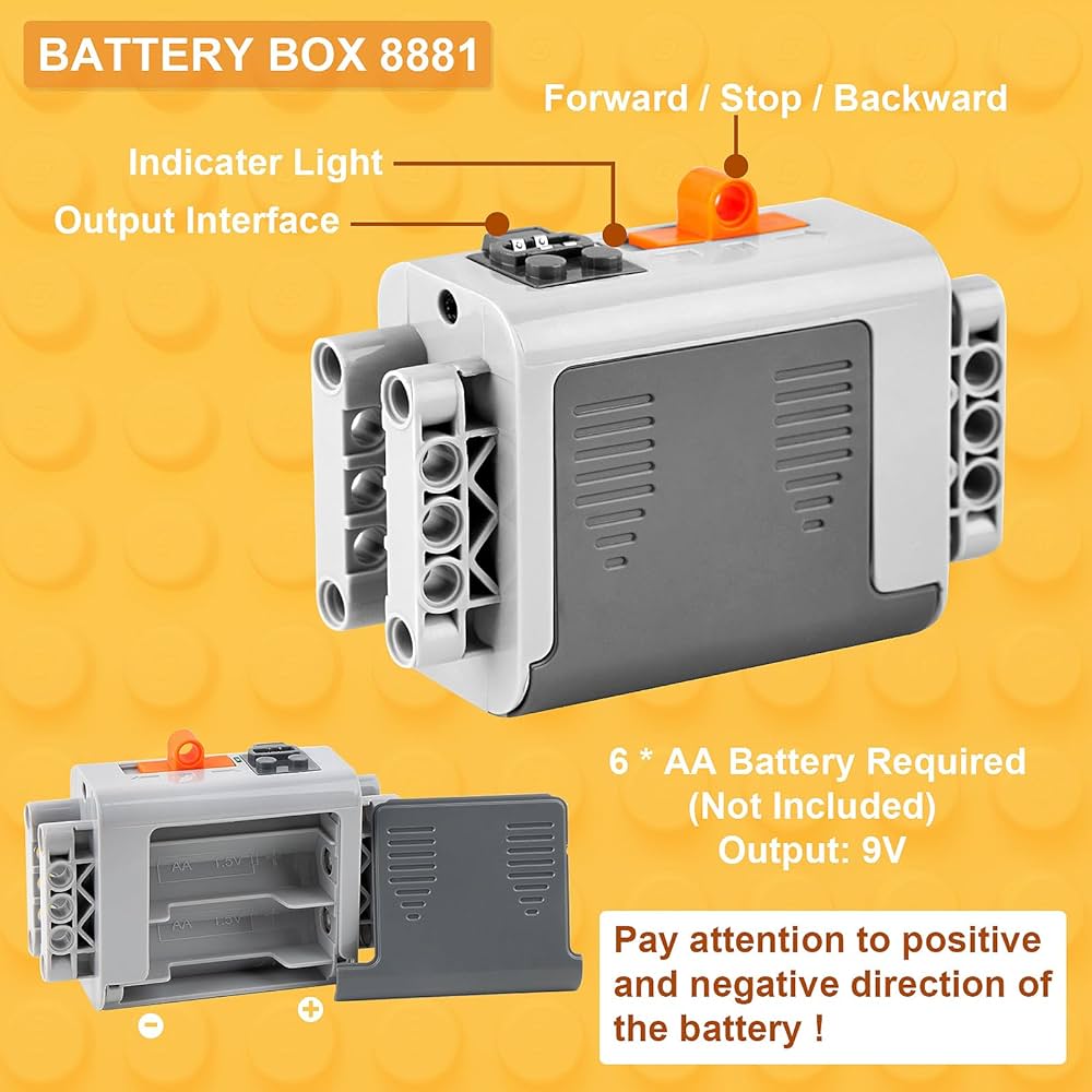 Amazon.co.jp: レゴテクニック用パワーファンクションモーター43