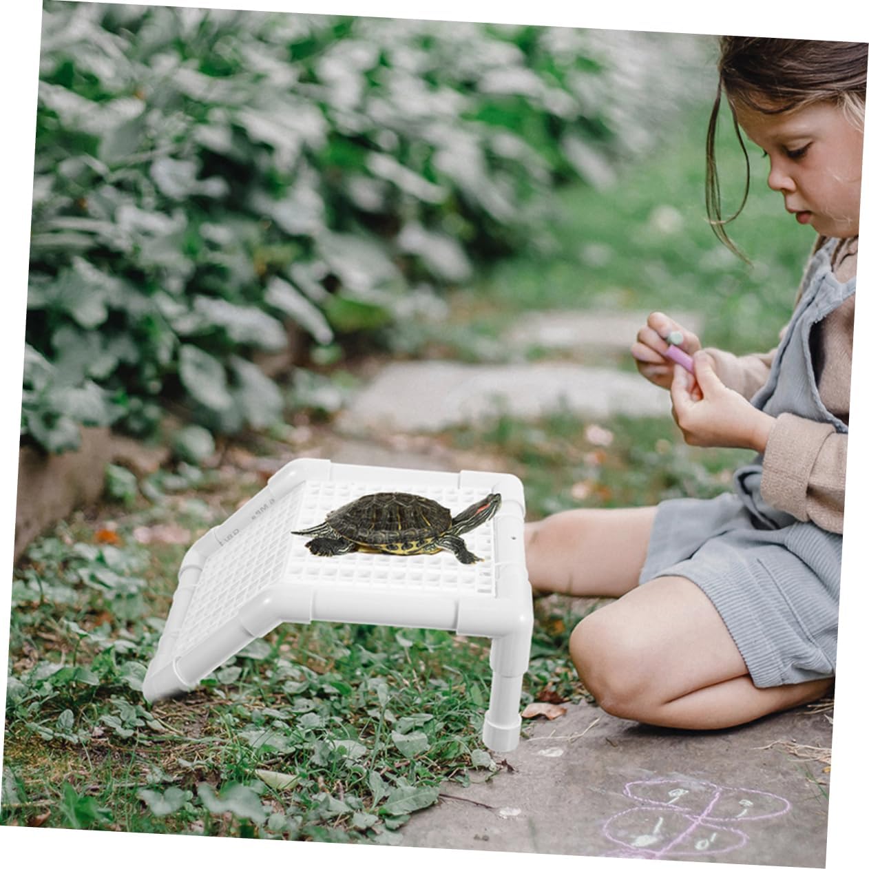 Turtle Resting Dock Reptile Climbing DIY Basking Platform Multifunctional Turtle Habitat Sunbathing Area for Frogs