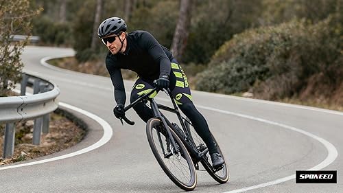 Miniatura 6 de sponeed - Mallas de ciclismo para hombre, acolchadas, 4D, para ciclismo de carretera