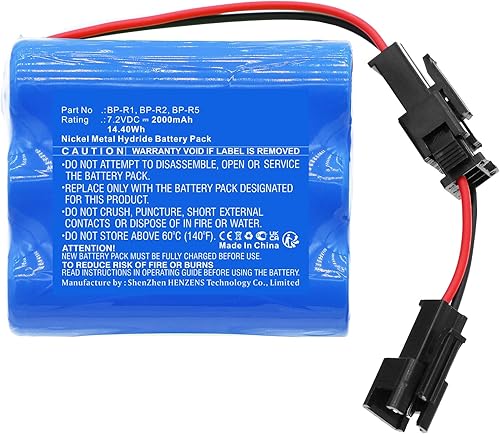 Miniatura 3 de Synergy Digital DAB Digital Battery, Compatible with Tivoli PAL+ DAB Digital, (Ni-MH, 7.2V, 2000mAh) Ultra High Capacity, Replacement for TEAC BP-R1