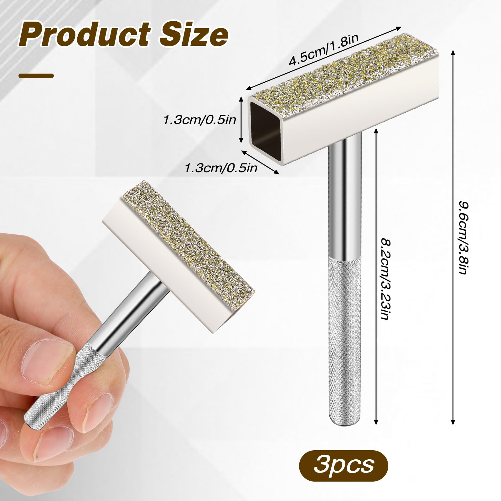 3 Mole Per Sgrassatore Diamantato - Utensili Per Affilare E Pulire Mole Da Banco - Foto 7