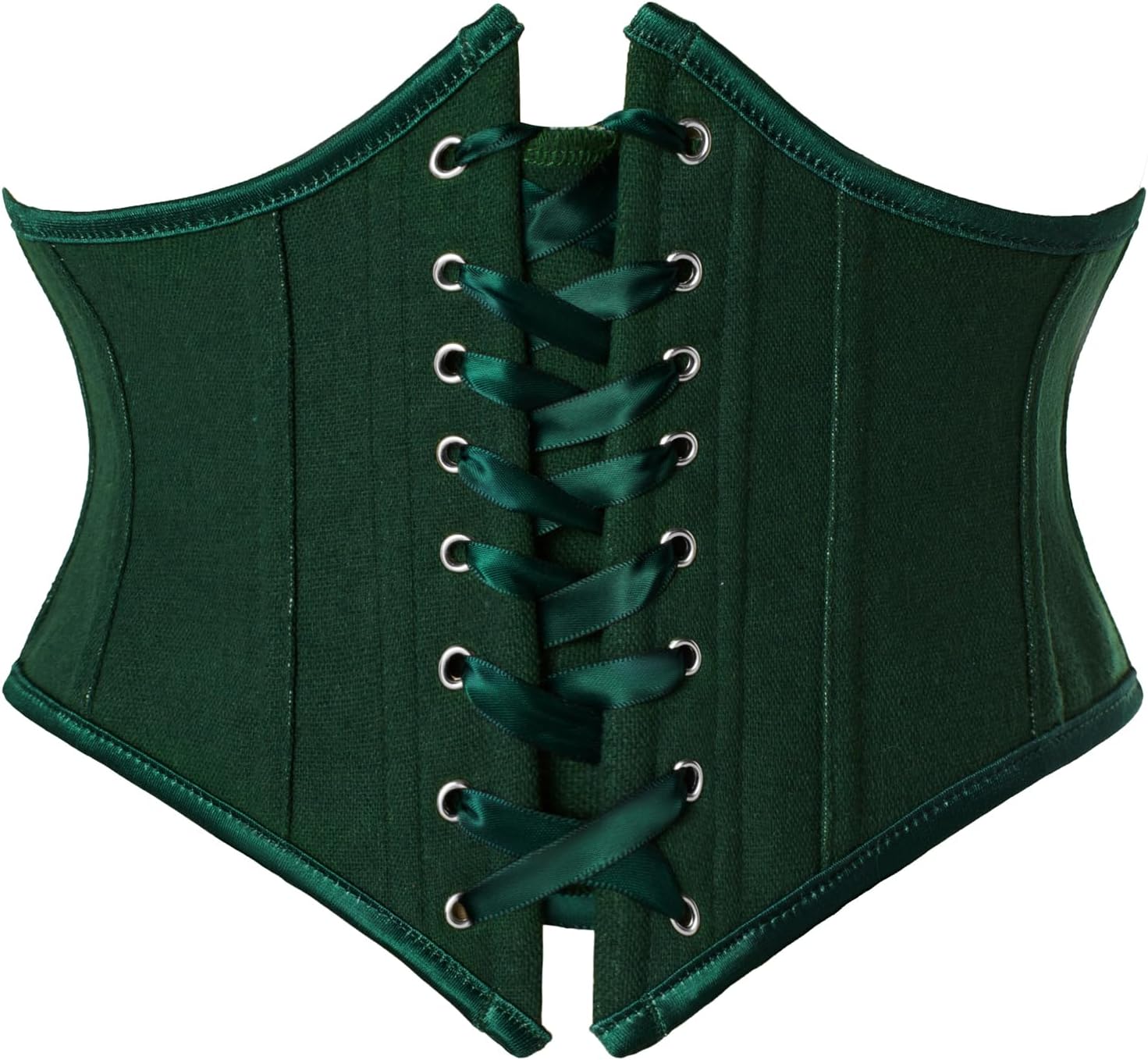 Scarlet Darkness Corset Belt for Women Floral Lace Up Boned Underbust Corset Waist Belts