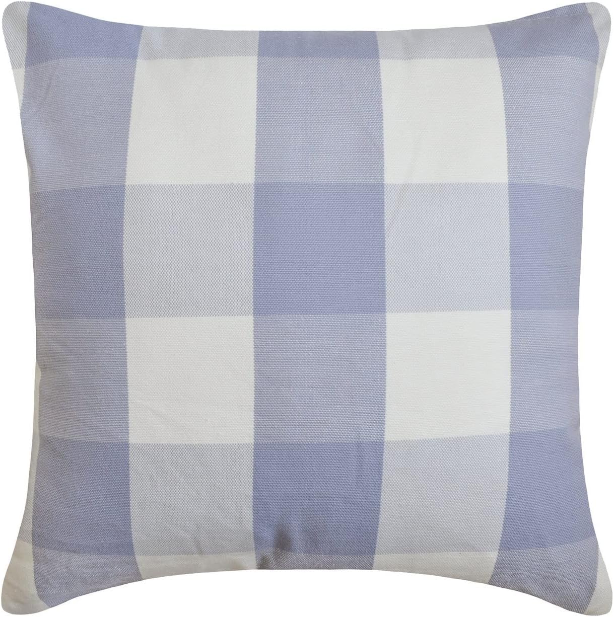The HomeCentric Pillow Sham Covers, Lavender 26"x26" (65x65 cm) Euro Shams, Cotton Buffalo Checks, Plaid & Nursrey Pillows Euro Shams for Sofa, Plaid Pattern Contemporary Easter - Lilac Plaid