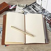 Vista 5 de Regalo para Hija de Mamá, Diario de Cuero Para Mi Hija, Diario de Escritura Rellenable de 140 Páginas, Regalos de Navidad y Cumpleaños para Hija