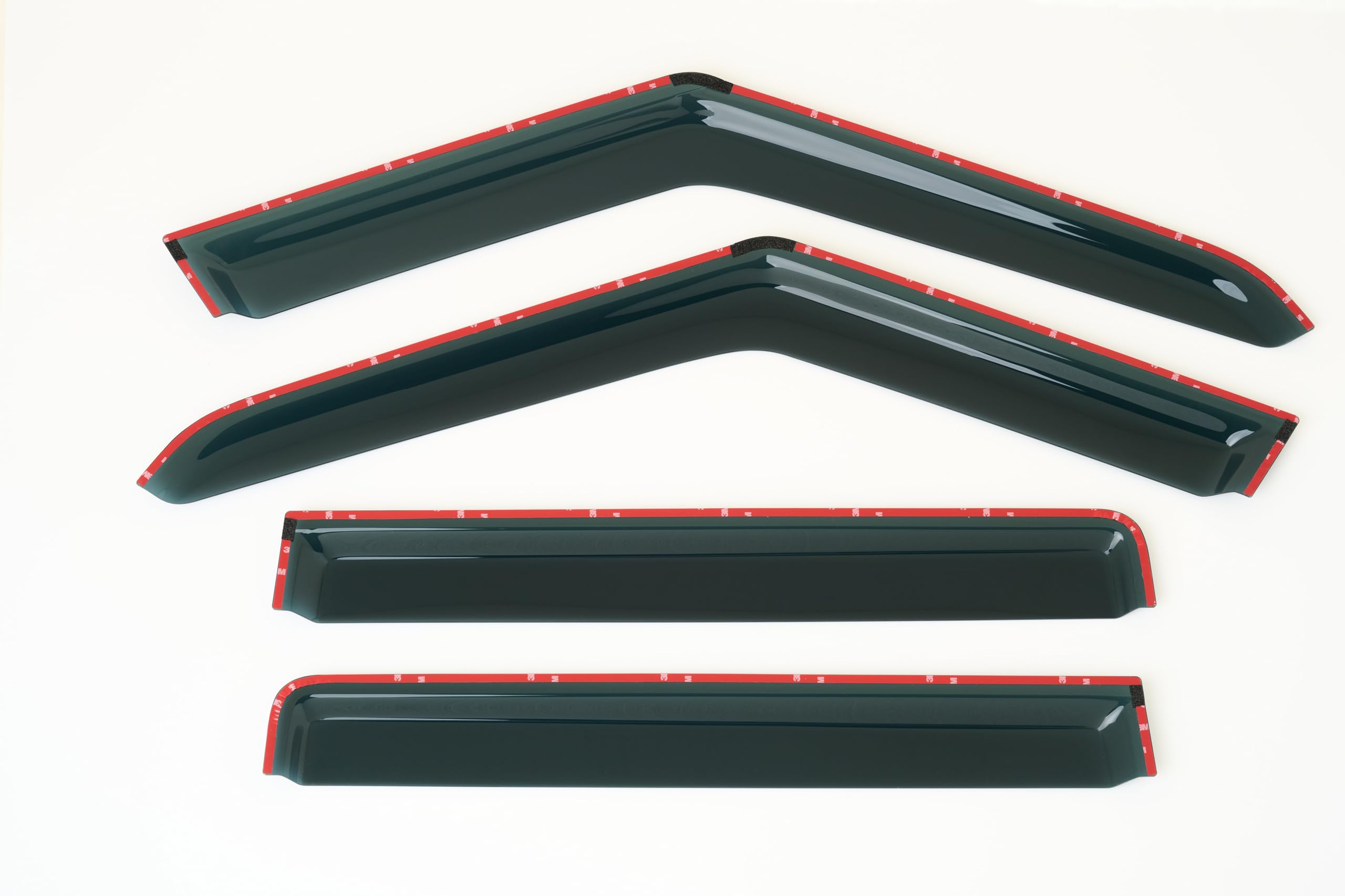 Juego de 4 deflectores de viento adhesivos compatibles con Land Rover Discovery 3 y 4 L319 2005 2006 2007 2008 2009 2010 2011 2012 2013 2014 2015 2016.