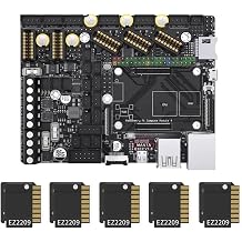 Compatible with BIGTREETECH BTT Manta E3EZ 32Bit Motherboard, with TFT35 SPI Touch Screen,Compatible with Raspberry Pi Ender3 V2/Ender5 Pro 3D PrinterBoard and 5xEZ2209