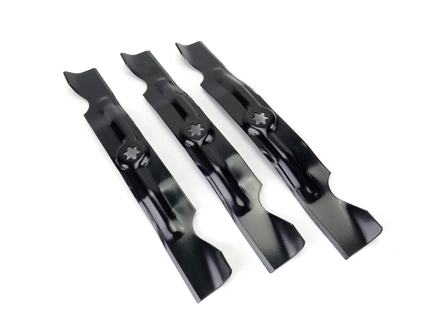 (3 Pack) Premium Replacement High Lift Lawn Mower Blade fits Cub Cadet 742-04053B 742-04053C 942-04053A | 17 7/8" x 3"