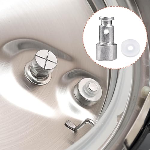 Miniatura 5 de Válvula flotante de repuesto universal de 2 piezas con 6 juntas de silicona, piezas de ollas a presión eléctricas para olla a presión como XL,
