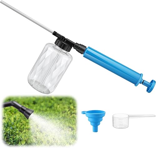 Qualirey Polvo de tierra de diatomeas, dispensador de aplicador de polvo de jardín de 16.9 fl oz, pulverizador de polvo, dispensador de polvo,