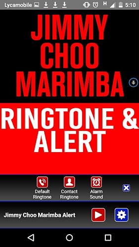 Jimmy Choo Marimba Ringtone and Alert – vue 3