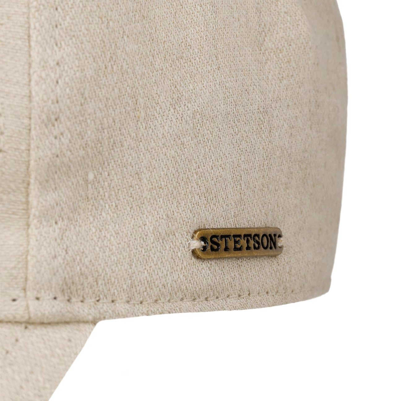 Stetson Casquette Baseball Unicolore Protection UV Fabrique en Italie Homme Printemps Ete