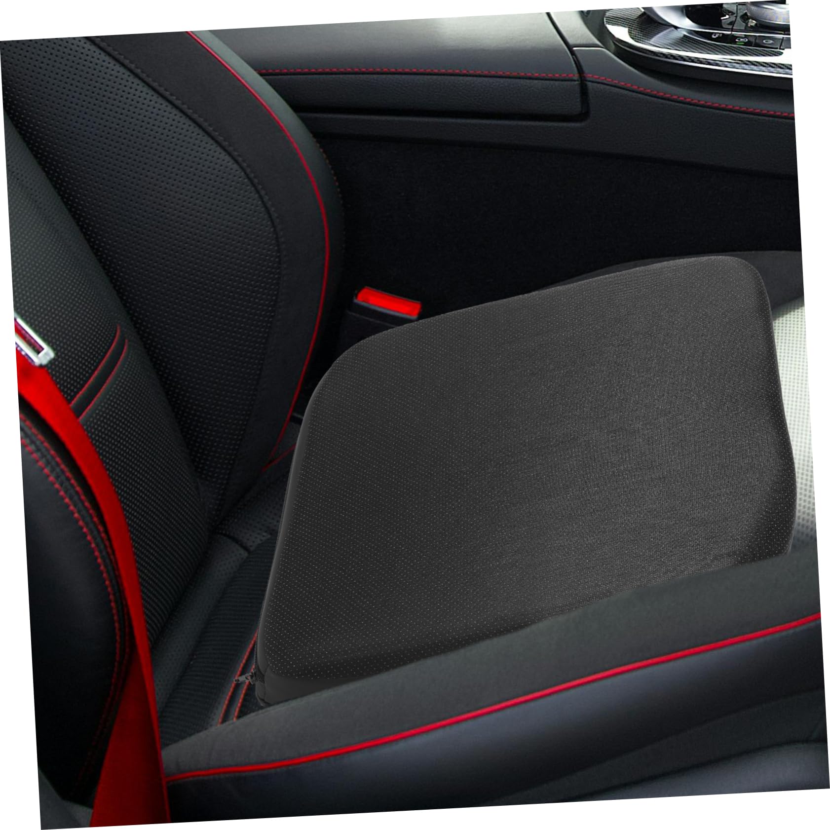 Cojín Elevador para Asiento de Coche Negro, Antideslizante