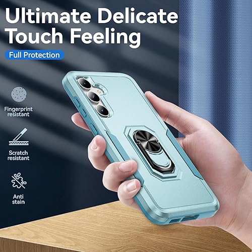 Miniatura 4 de SunRemex Funda para Samsung Galaxy S23 FE con protector de pantalla HD, Samsung S23 FE funda para teléfono Samsung S23 FE integrada con soporte de