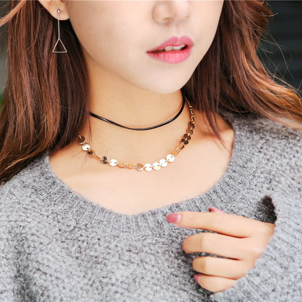 Modern Statement Choker Stylish Necklace