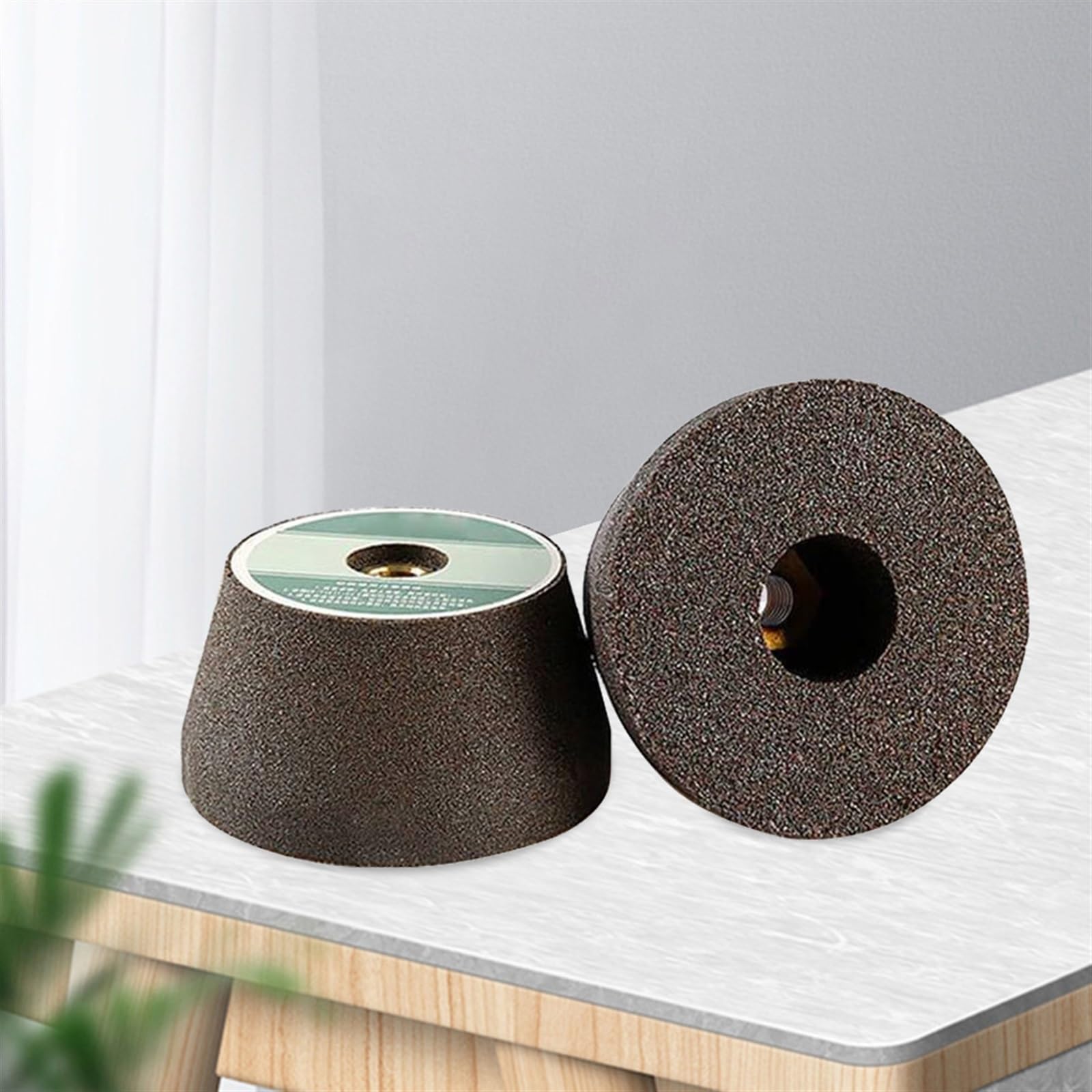 Tarcza Polerska, Tarcze Listkowe 1 Szt. Szmerglowa Tarcza Polerska Zagęszczona Płytka Granitowe Tarcze Szlifierskie Kamień Marmur Ceramiczny Szlifowanie Ścierne Polerowanie/100Grit