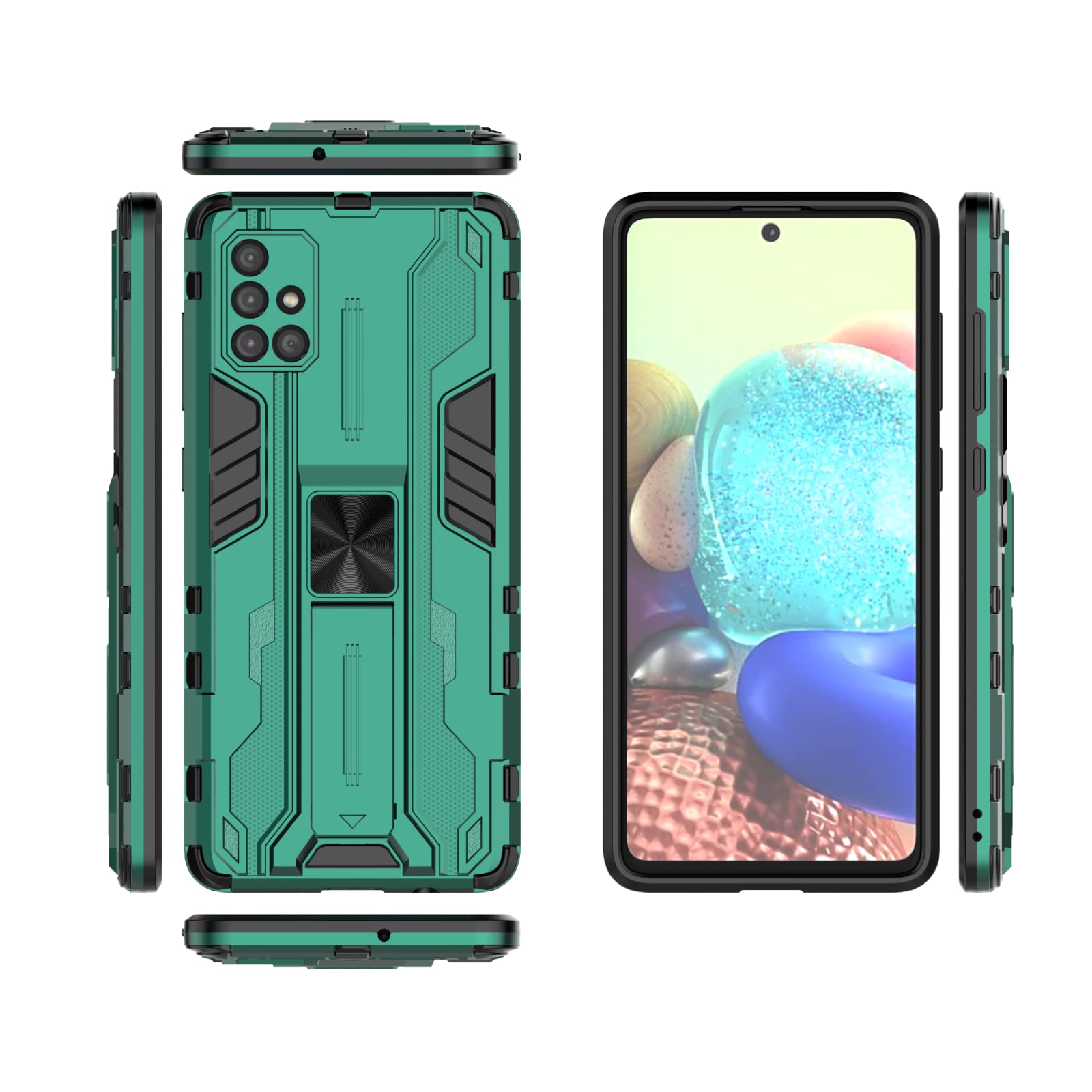 RanTuo Cover Per Xiaomi Poco F5, Guscio Protettivo Rimovibile TPU
