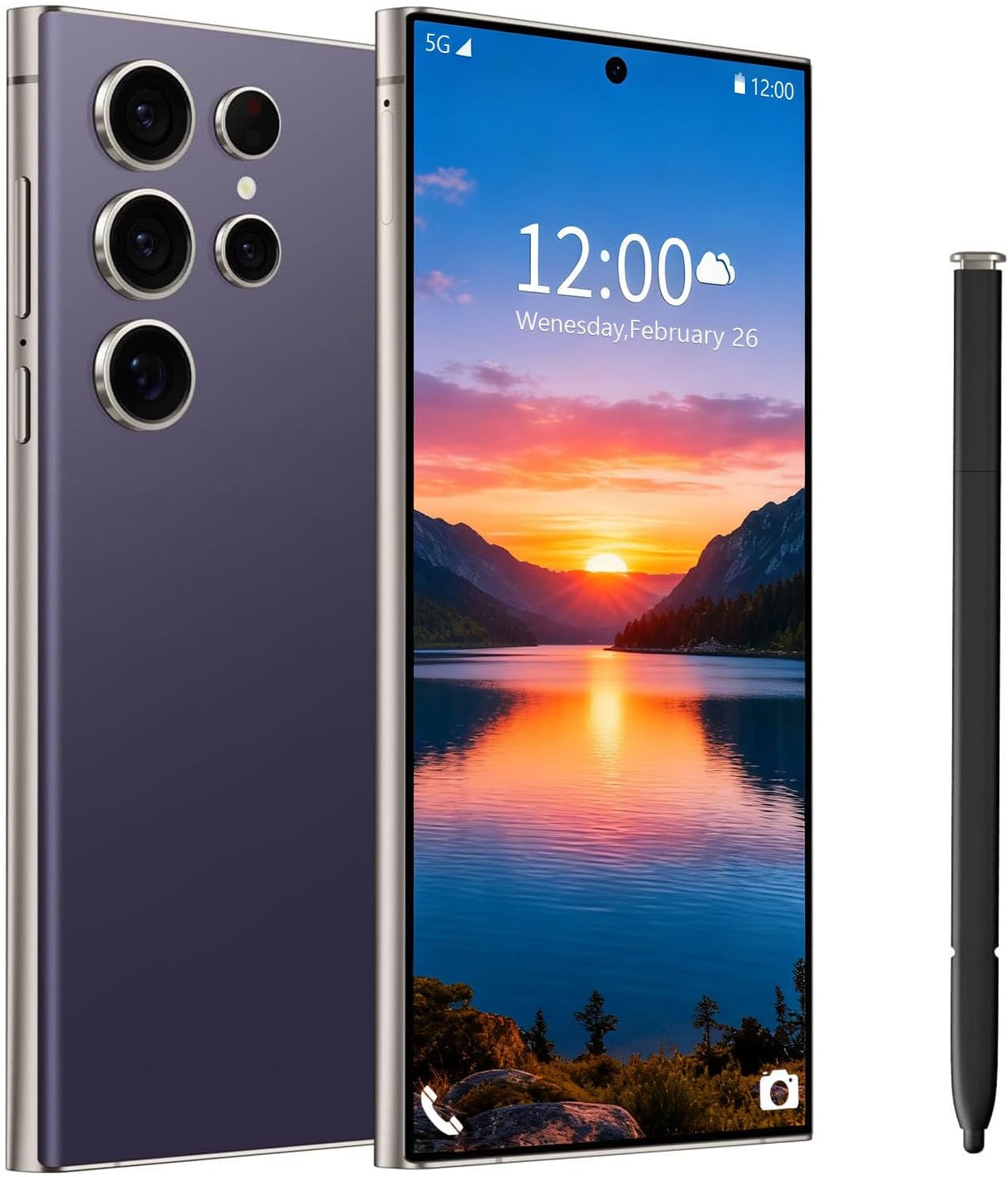 New Year sale C24 Ultra, Android 14.0 Cell Phone, Unlocked Phones, 6800mAh…