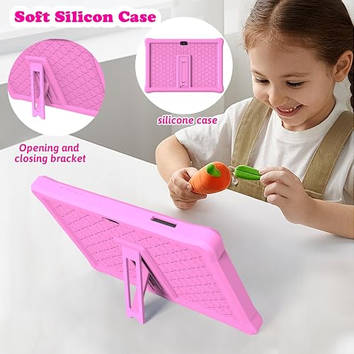 Miniatura 4 de Tableta para niños de 10 pulgadas Android 12 - 4GB RAM 64GB ROM, pantalla táctil IPS 1280x800, Iwawa y control parental, cámara dual WiFi, batería