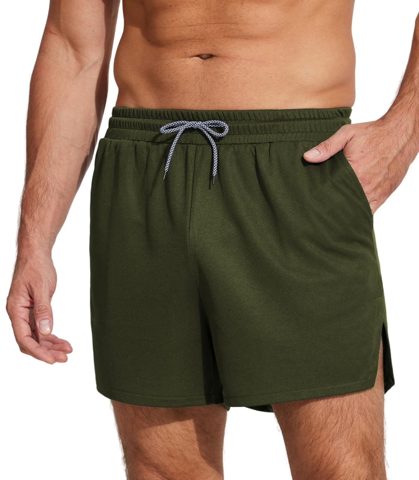 Weardear Pantaloncini Sportivi da Uomo Sport e Allenamento Fitness Shorts Jogging Corti Comodo e Traspirante Pantaloncini per e Correre S-XXL