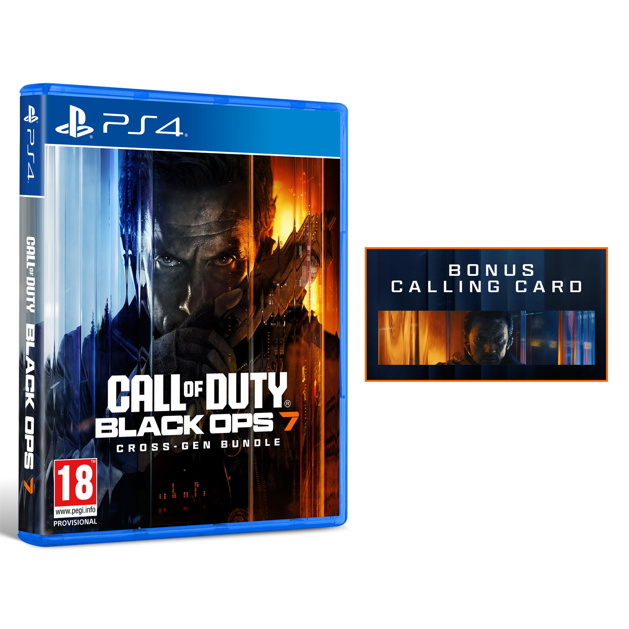 Call of Duty®: Black Ops 7 + Calling Card Cross-Gen Bundle - PlayStation 4 and PlayStation 5 (Amazon Exclusive)