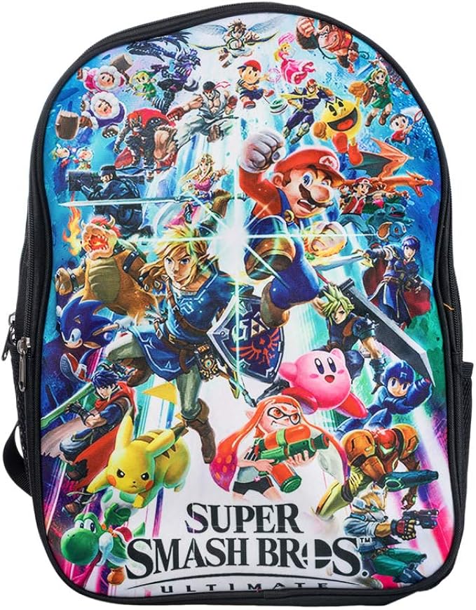 super smash bros ultimate backpack