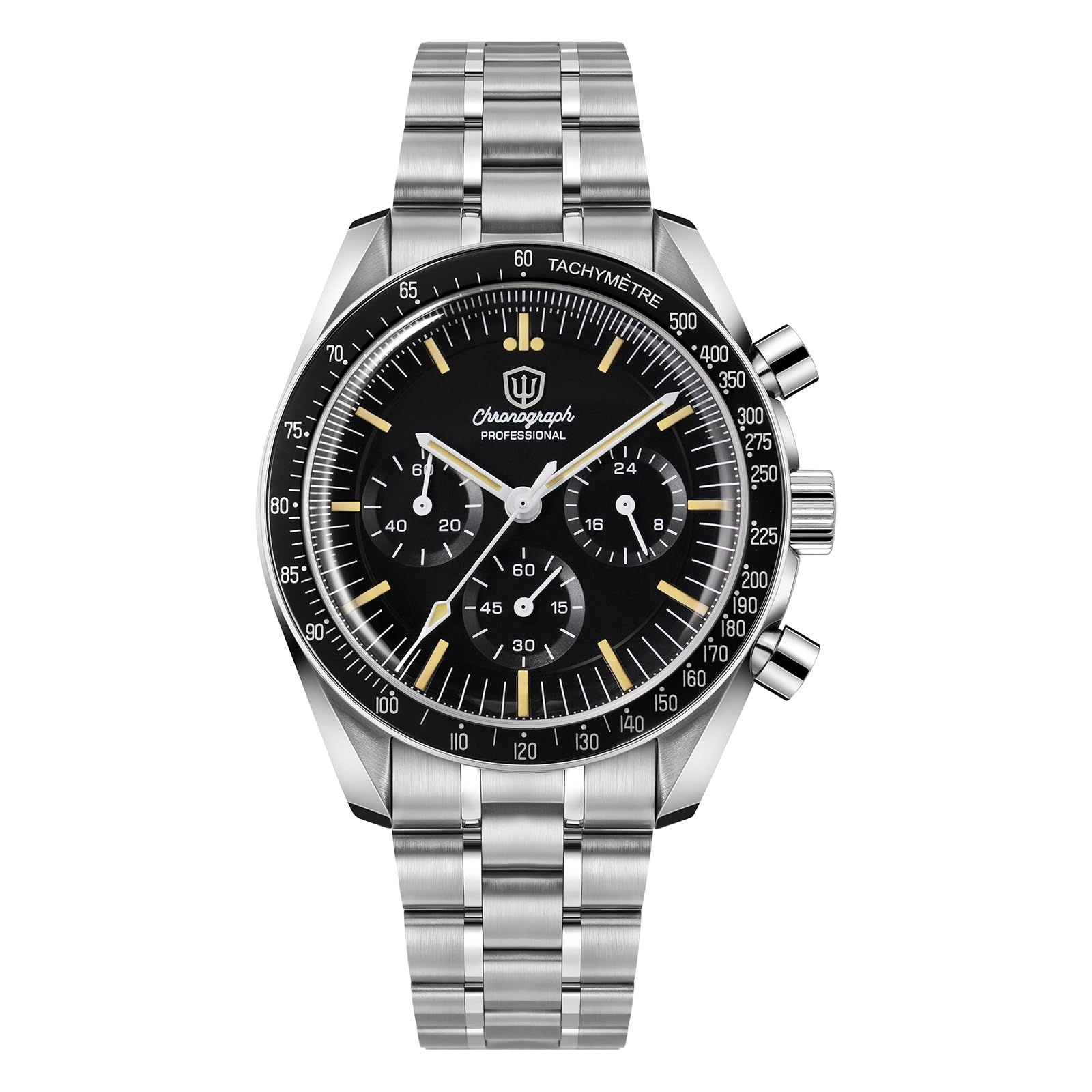 Amazon | Watchdives 39mm クロノグラフウォッチ 男性用 - WD1863 VK63 