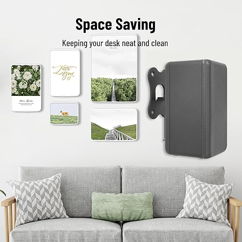 Miniatura 3 de Diyeeni Soportes de pared para altavoz HW-Q900A, HW-Q800A, HW-Q700A Barra de sonido Altavoz envolvente trasero, compatible con altavoz envolvente