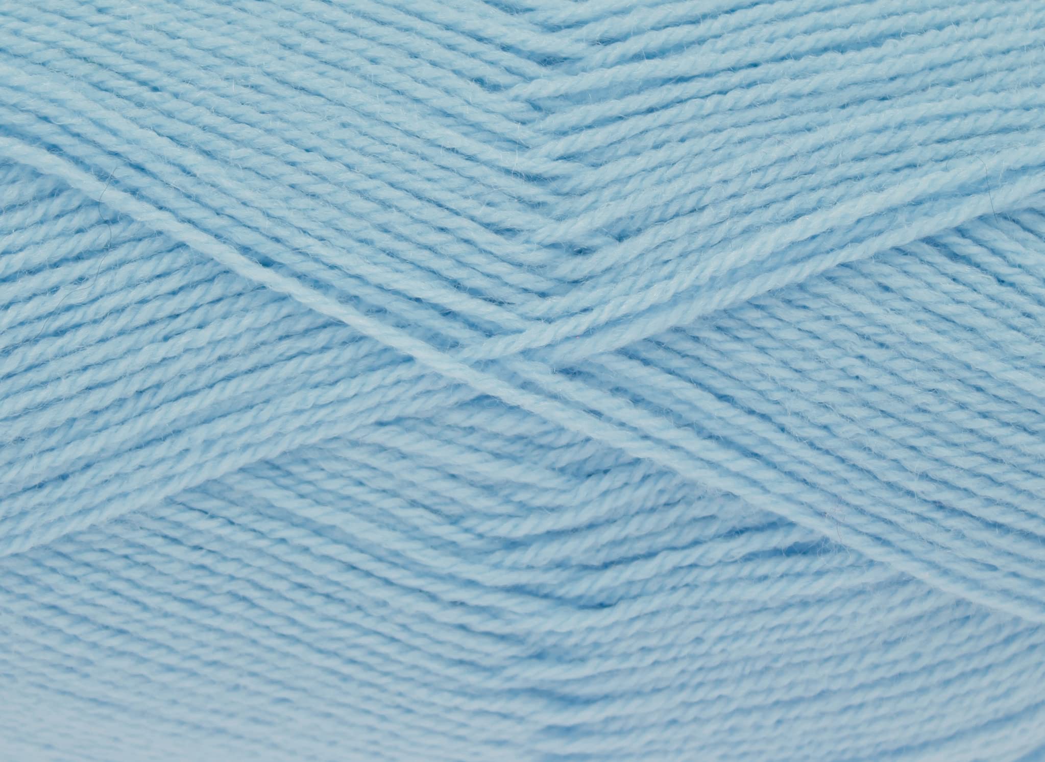 King Cole Big Value Baby 4 Ply 100g Acrylic Knitting Yarn (3130 Blue Ice)