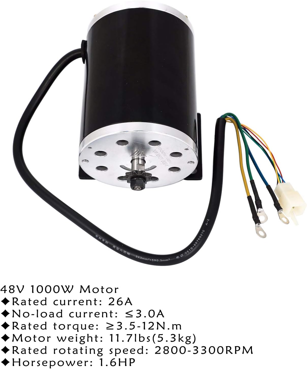 Best Cyber Monday 🔥 ZXTDR 48V 1800W Brushless Electric Motor and Controller Set For Go Kart Scooter E Bike Motorized Bicycle ATV Moped Mini Bikes 🔥 Flash Sale ZXTDR 48V 1800W Brushless Electric Motor and Controller Set For Go Kart Scooter E Bike Motorized Bicycle ATV Moped Mini Bikes