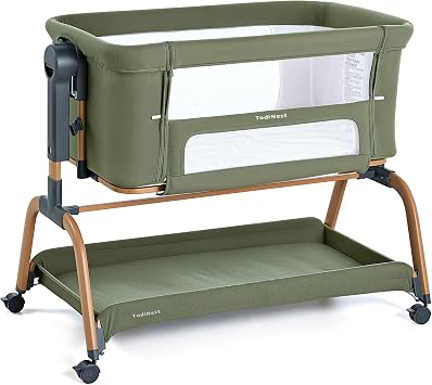 TodiNest 3 in 1 Baby Bassinet, Rocking Bassinets Bedside Sleeper