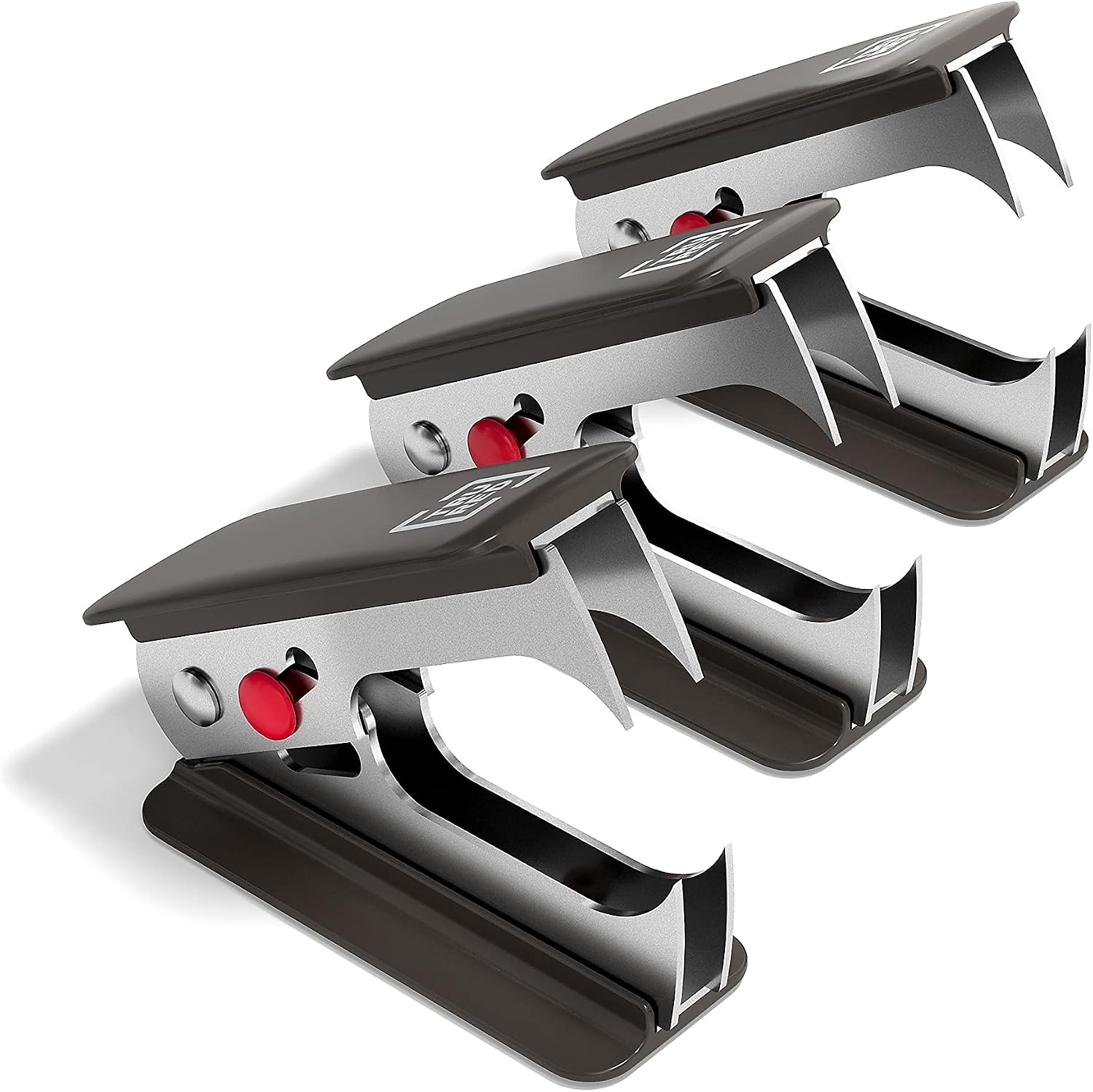 TRU RED Desktop Stapler Kit, 20‑Sheet Capacity, Black – Stapler Set with Accessories