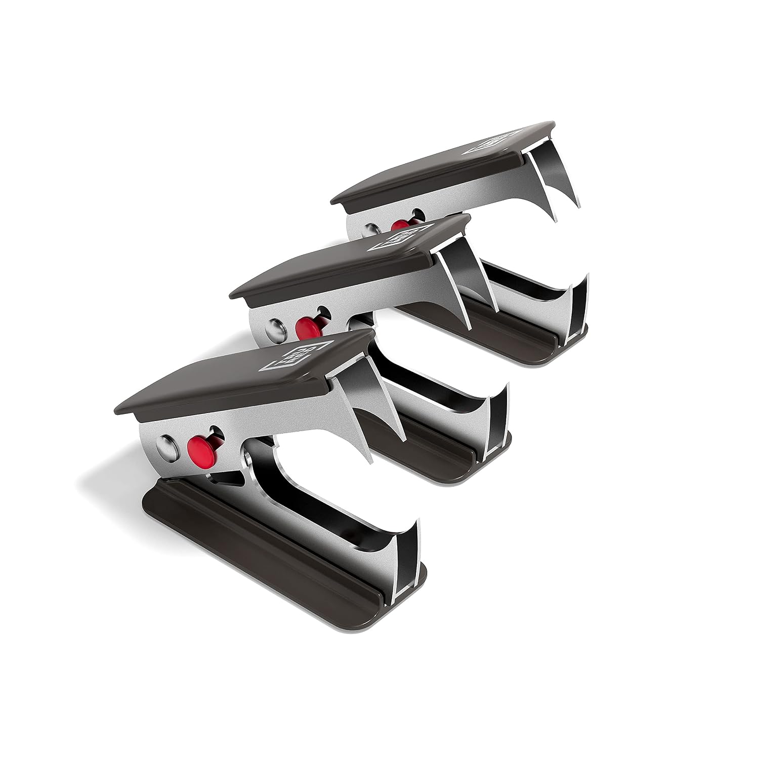 TRU RED Claw‑Style Staple Removers, Black, 3‑Pack – Office Staple Removal Tools
