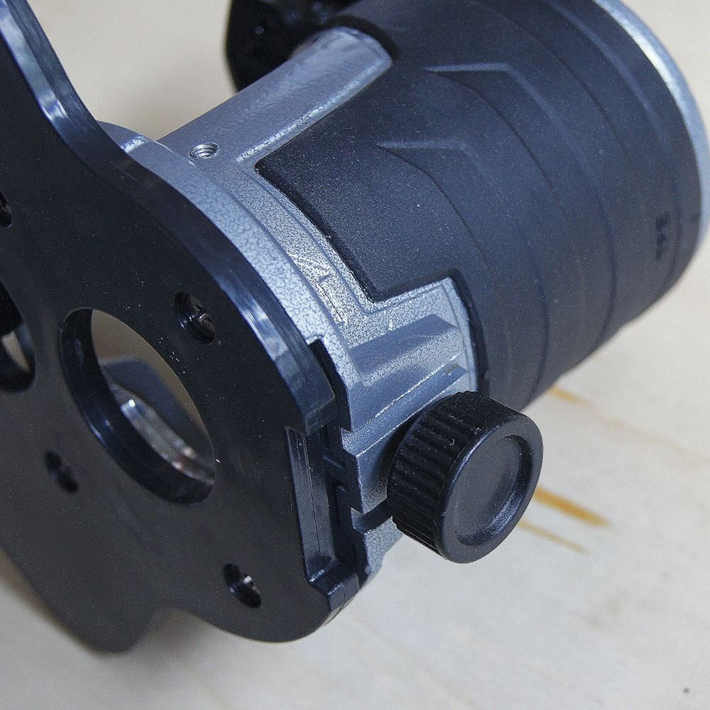 KATSU Base A Tuffo Per Rifinitore Legno - Regolabile, Compatibile Con Fresatrici Manuali - Foto 13