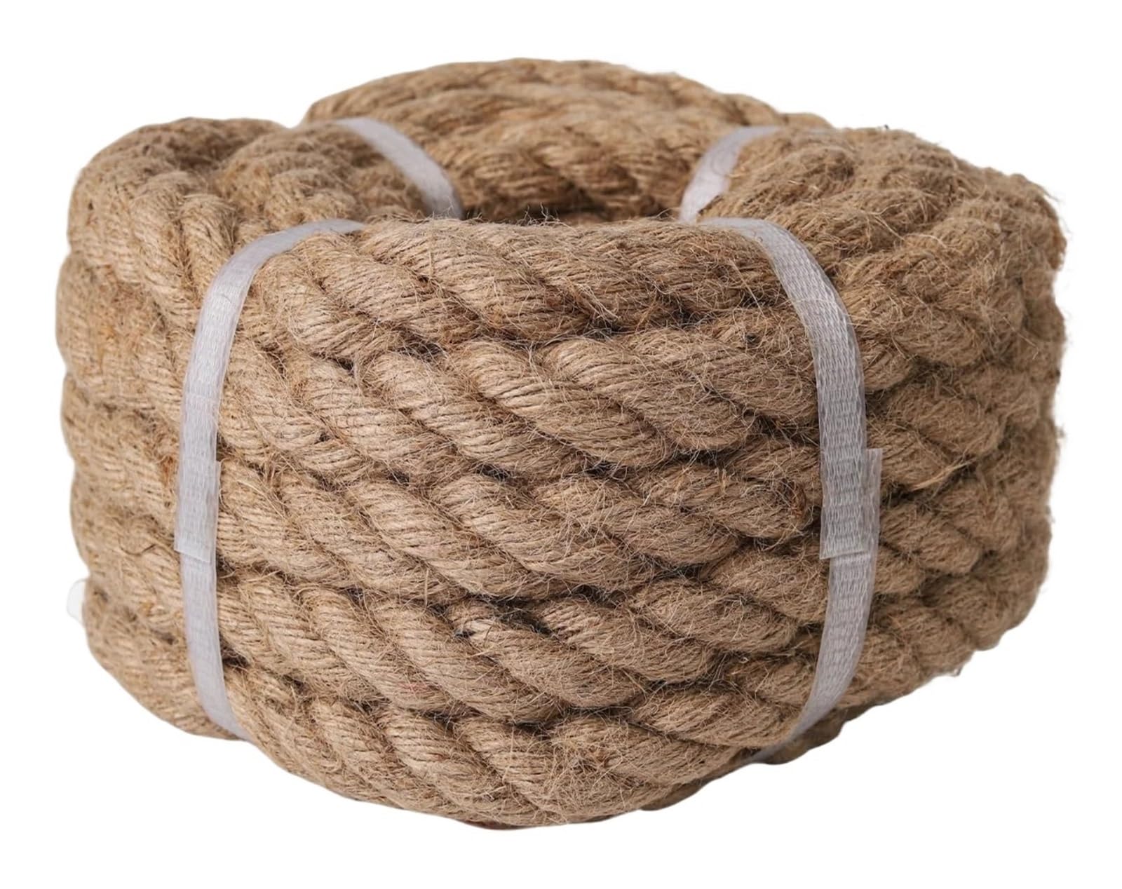 20mm 3/5/10/15M Natürliche Jute Seil String Band Handwerk DIY Vintage Jute Schnur Schnur Faden Nähen Party Hochzeit Weihnachten Hom(10M)