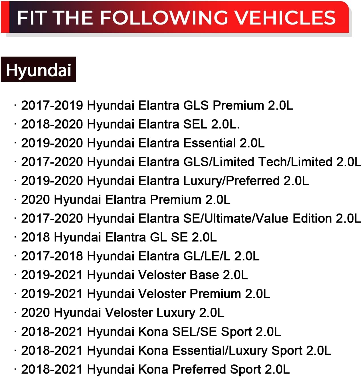 Timing Chain Kit with Intake/Exhaust VVT Gear Compatible with 2011-2014 Hyundai Elantra,2018-2021 Hyundai Kona,2017-2022 Kia Forte,2012-2014 Kia Soul Replace# 24350-2E001 24370-2E000 918-795
