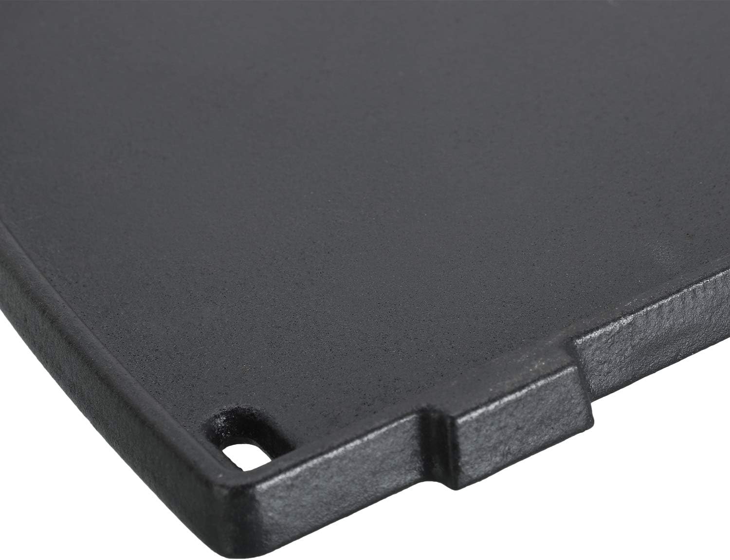 Uniflasy 6558 Cast Iron Cooking Griddle 1lb to 20lb Propane Hose Adapter, Durable Stainless Braided Camp Propane Tank Connects Hose for Weber Q100 Q1000, Q120 Q1200 Series