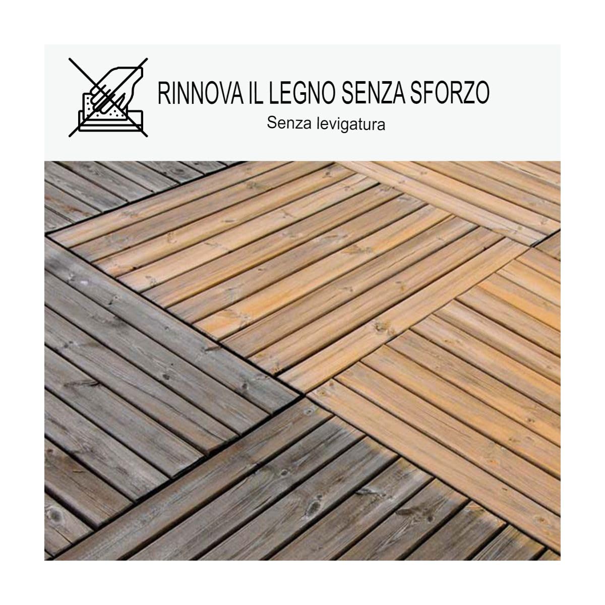 Holzaufheller - Entgrauer für Terrassen und Außenholz - ARCABOIS 609-200 L