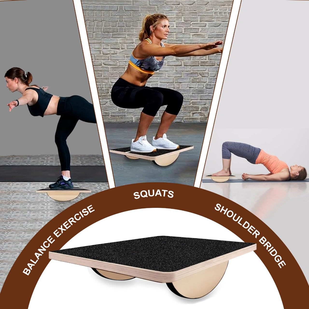 3-in-1 Slant Board - Calf Stretch & Balance Training -8