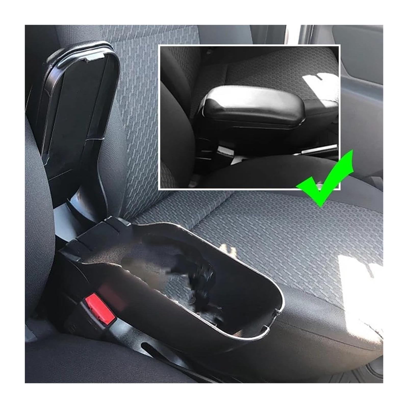 Poggiabraccio Portaoggetti Per D&acia Per Duster 2010 2011 2012 2013 2014 2015 Bracciolo Centrale Per Auto Con Parte Superiore Scorrevole E Scomparto Vano Portaoggetti Accessori