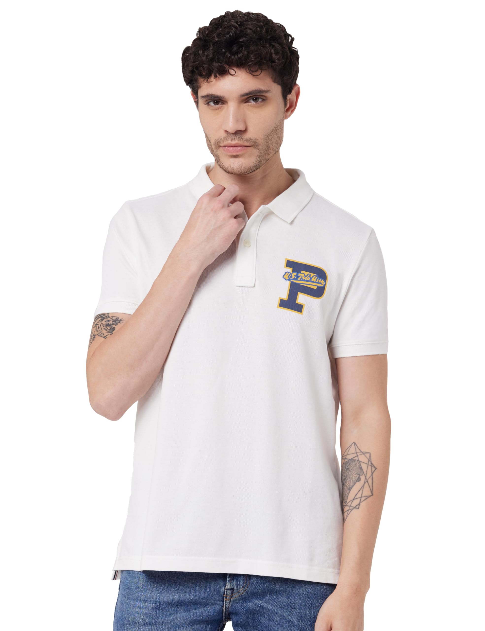 u.s. polo assn. Men's Cotton Regular Fit Shirt-picture-50
