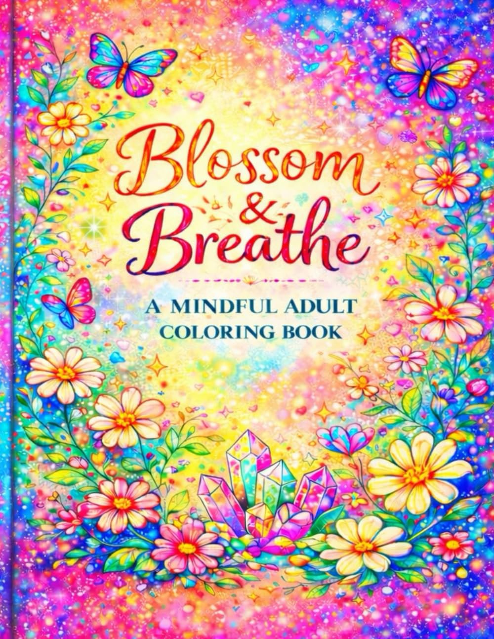 Blossom & Breathe: A Mindful Coloring Book
