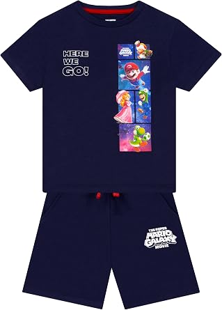 Super Mario Boys  T-Shirts, Boys Tshirts And Boys  Shorts, Clothes For Kids, Ages 5-13 Years