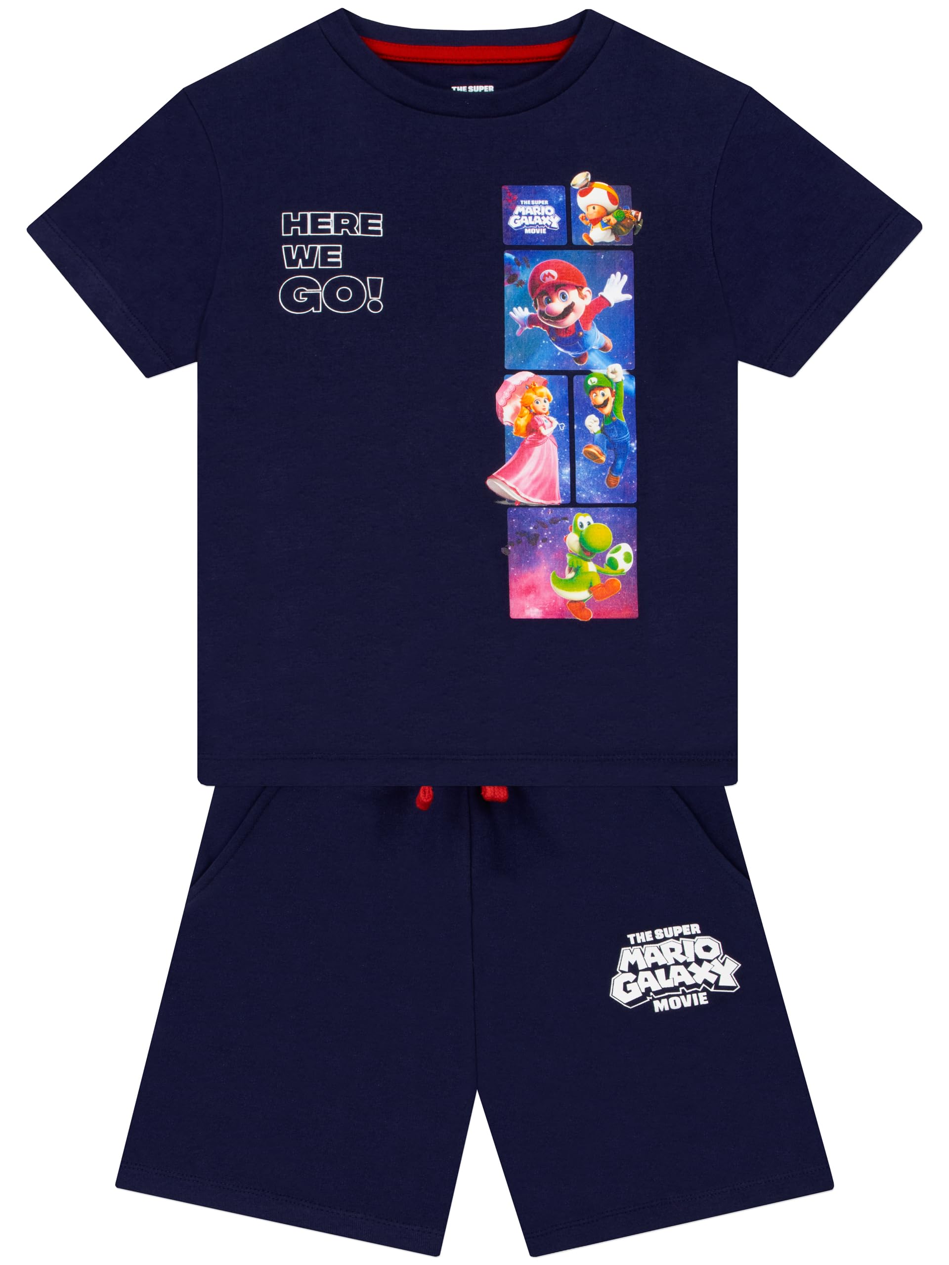 Super Mario Boys Navy ’ T-Shirts, Tshirts And ’ Shorts, Clothes For Kids, 11-12 Years