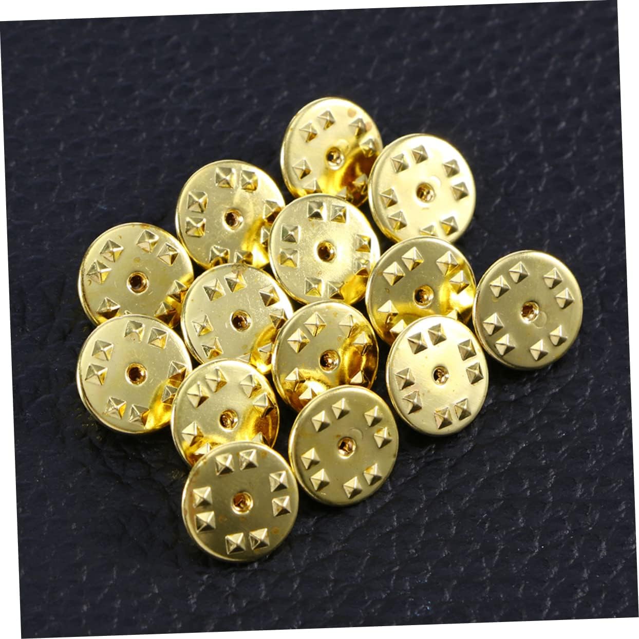 2sets Metal Pin Backs Replacement for Butterfly Pin Silver Lapel Backing for Badge Clutches Clutch Badge 200pcs*2