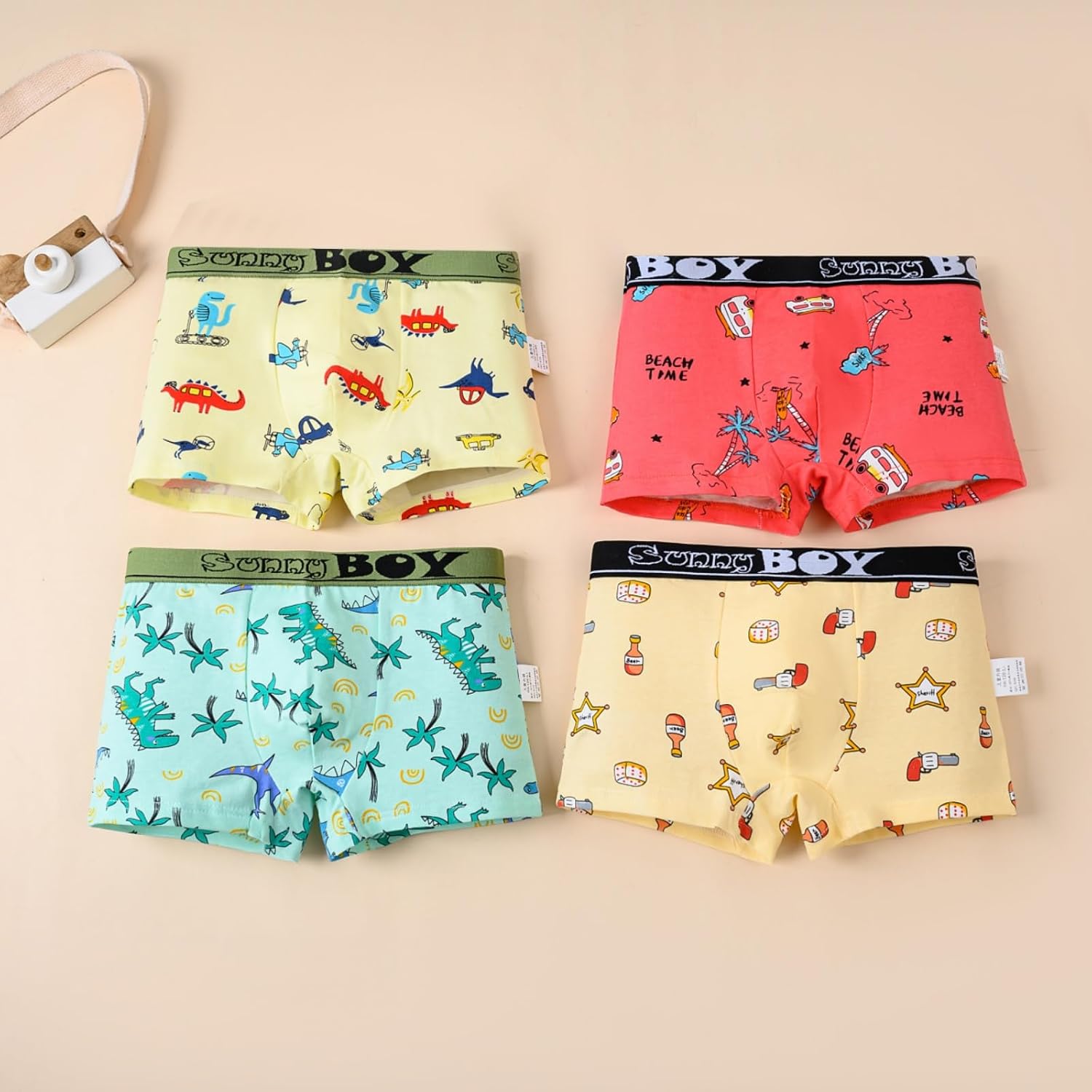 Boys Underwear,Toddler Boys Boxer Shorts Briefs
