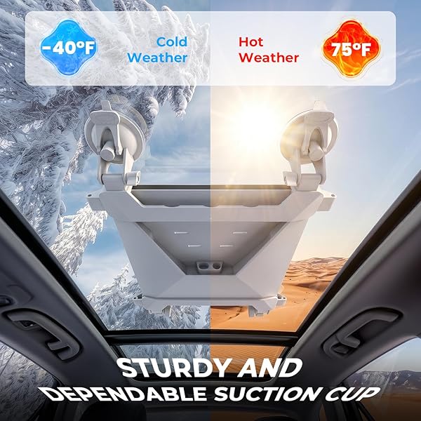 Starlink Mini Suction Cup Mount for Car Sunroofs or Windows – Secure Satellite Mounting Kit with Strong Grip for RVs, Boats and Road Trips – Stable Signal Guaranteed - 3