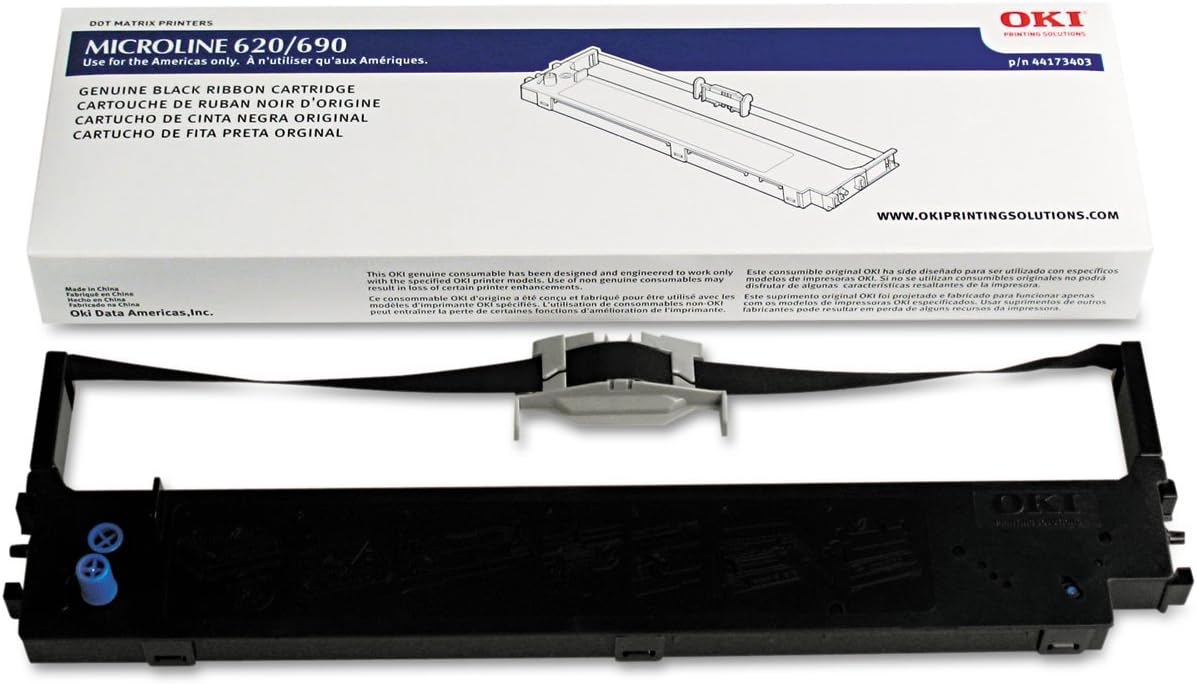 Oki, OKI44173403, 44173403 Printer Ribbon, 1 Each