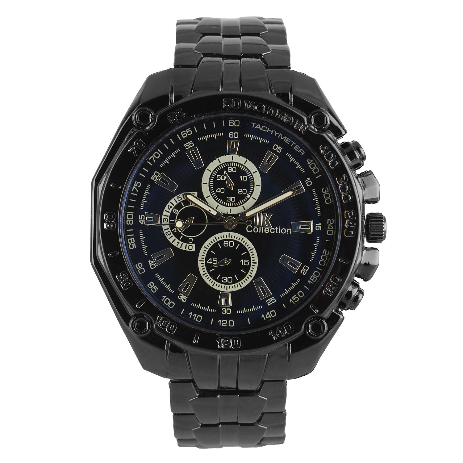 IIK COLLECTION Analogue Black Dial Mens and Boys Watch -IIK-303M (B01BLENY3S) Amazon Price History, Amazon Price Tracker