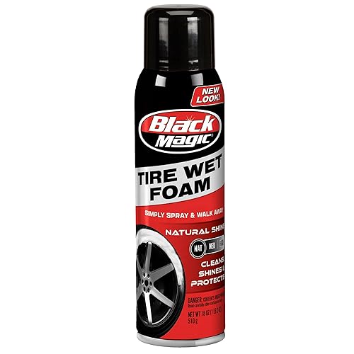 Black Magic Tire Wet Foam