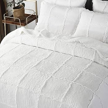 Amazon｜ベッドスプレッド コットンキルト3点セット クイーン